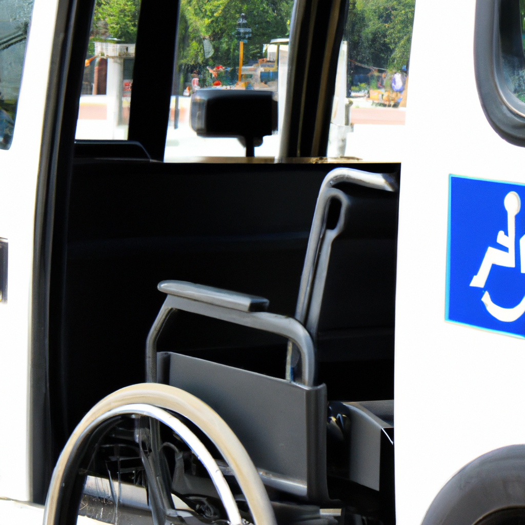 vehicle for handicapped passenger