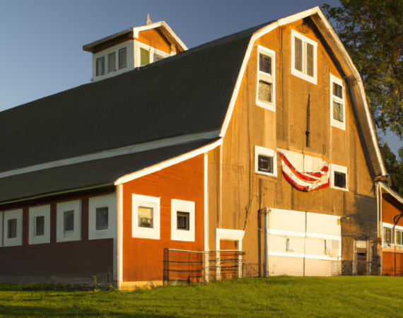 American style barn